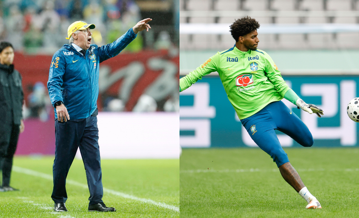 Hugo Souza ganha chance na Seleção Brasileira e deve estrear contra o Japão