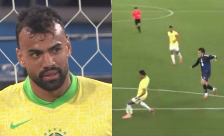 Fabrício Bruno sofre críticas após falhas em amistoso da Seleção Brasileira contra o Japão