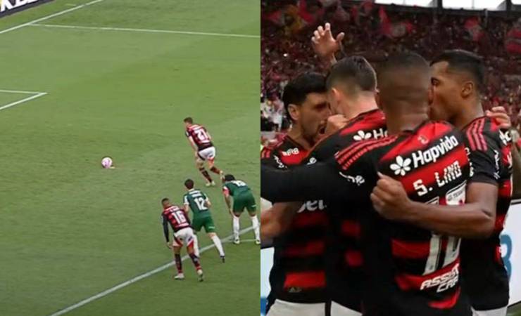 Jorginho coloca Flamengo em vantagem com gol de pênalti contra o Palmeiras