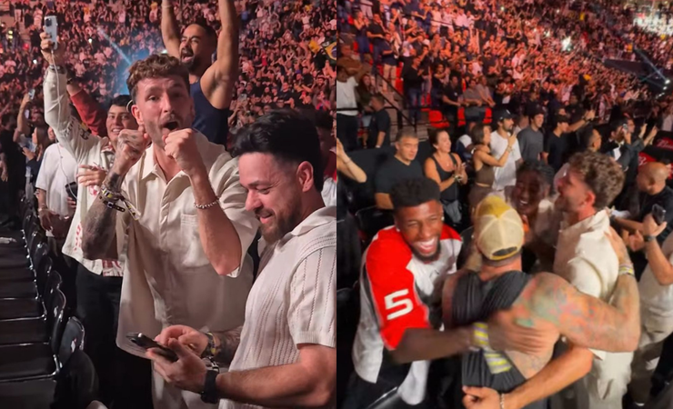 Charles do Bronx brilha no UFC e jogadores do Flamengo celebram vitória