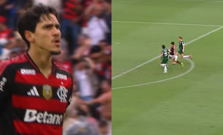 Pedro brilha e Flamengo vence o Palmeiras com três gols no primeiro tempo
