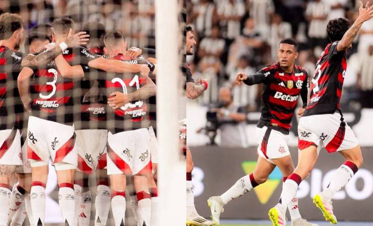 Flamengo brilha no Engenhão: vitória convincente por 3 a 0 sobre o Botafogo