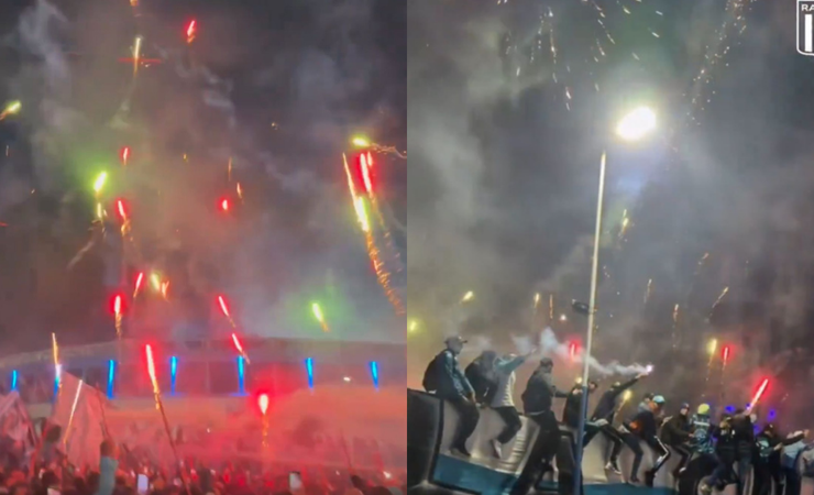 Torcida do Racing se prepara para festa explosiva contra o Flamengo na semifinal da Libertadores