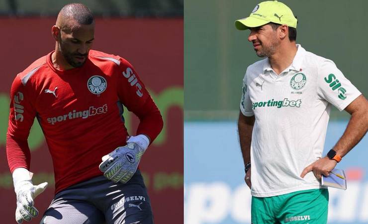 Weverton em dúvida para duelo decisivo contra o Flamengo; Carlos Miguel e Lomba disputam vaga