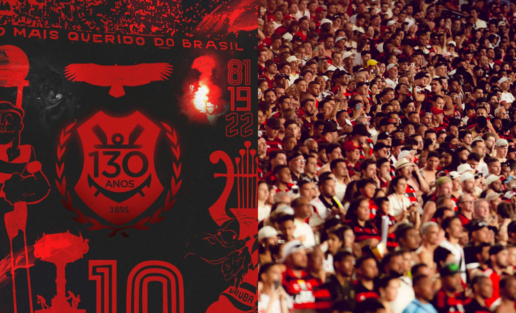 Flamengo completa 130 anos; celebração inclui jogo e websérie 'Ser Flamengo'