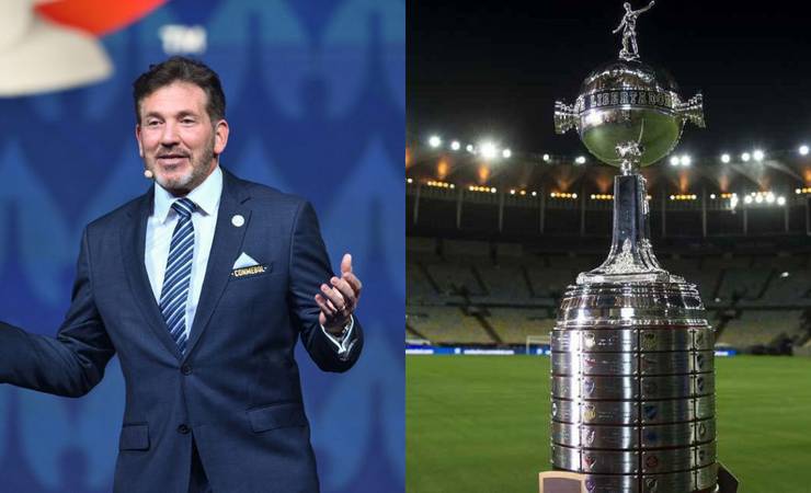 Domínguez defende jogo único na final da Libertadores entre Flamengo e Palmeiras