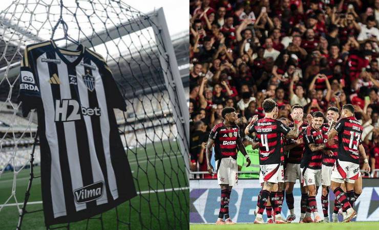 Escalações definidas! Flamengo e Atlético-MG se enfrentam hoje na Arena MRV