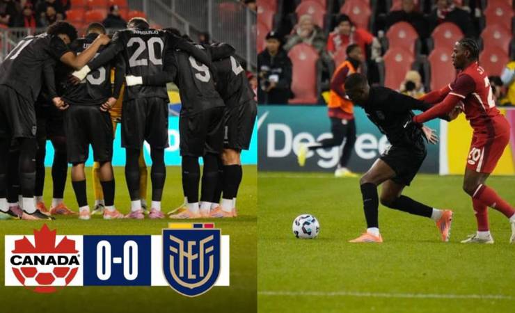 Gonzalo Plata tem atuação discreta em empate entre Canadá e Equador