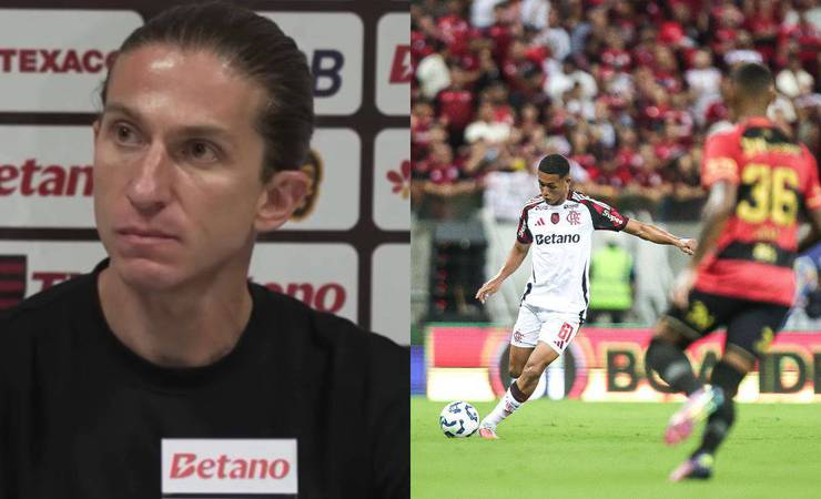 Filipe Luís surpreende com troca de João Victor por Michael e Fla vence Sport por 5 a 1