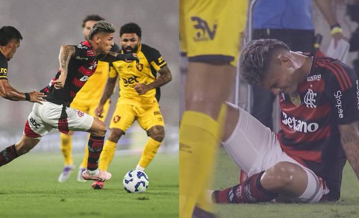 Carrascal sente dores e é diagnosticado com edema ósseo; Fla aposta em retorno rápido