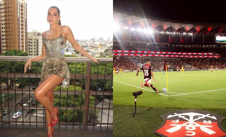 Dua Lipa no Maracanã! Flamengo e Fluminense duelam em clássico decisivo