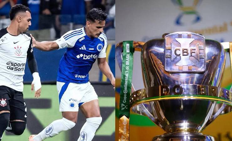 Semifinal da Copa do Brasil: Cruzeiro e Corinthians se enfrentam no Mineirão