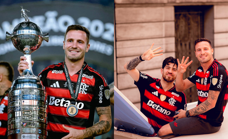 Tetra na festa! Flamengo comemora título da Libertadores, mas Saúl tem vídeo removido do TikTok