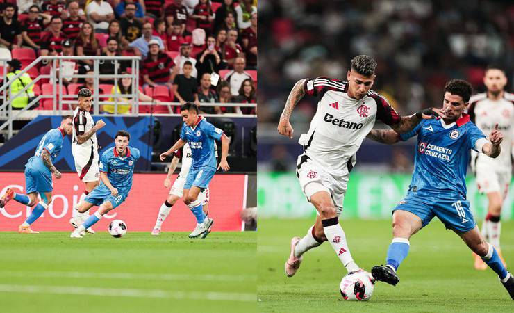 Arrascaeta brilha com dois gols, e Flamengo vence o Cruz Azul por 2 a 1