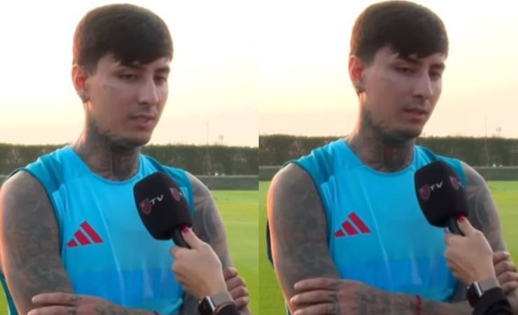 Erick Pulgar fala sobre música da torcida e mira confiança no Flamengo