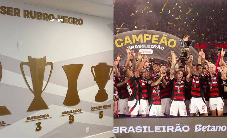 Flamengo conquista o Brasileirão, atualiza mural de títulos e foca no Mirassol