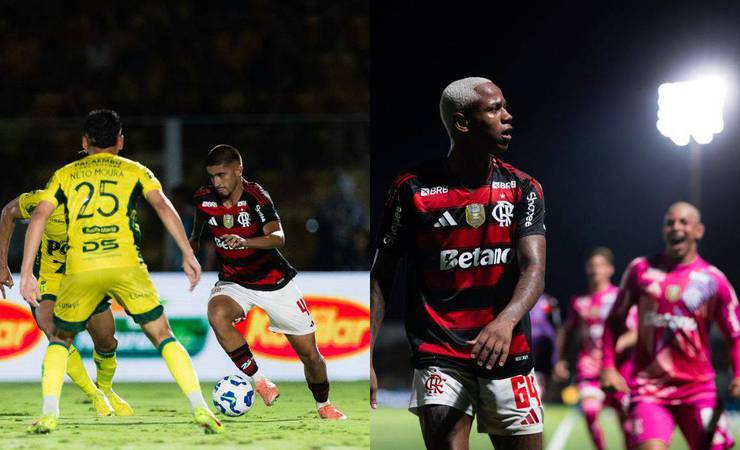 Flamengo empata em 3 a 3 com Mirassol; Wallace Yan elogia jovens talentos