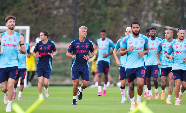 Fla intensifica preparação e define provável escalação para a Intercontinental