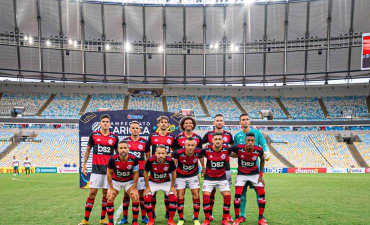 Flamengo volta sem torcida, TV, rivais...Sozinho. Landim deve estar feliz