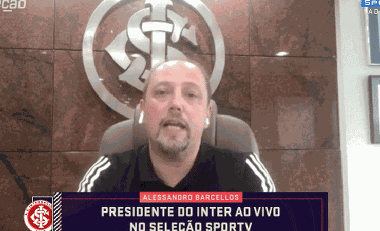 Presidente do Inter rebate vice do Fla: 'Artimanha para tirar o foco'