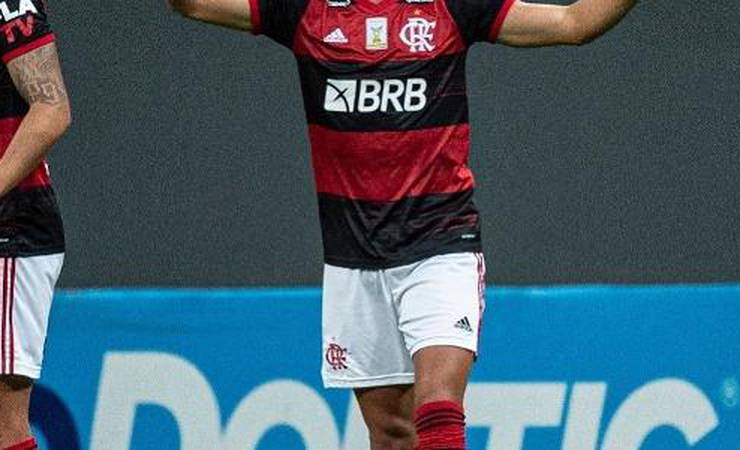 Pepe vai às lágrimas após gol na vitória do Flamengo: 'Batalhei muito'