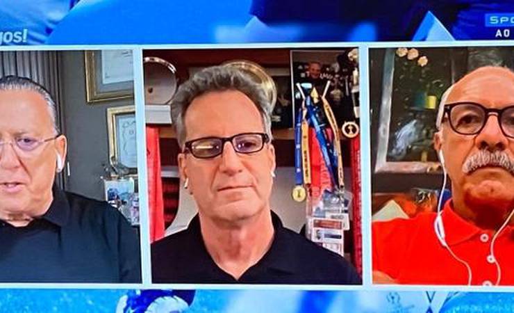 Rodolfo Landim tem entrevista quente no SporTV. Galvão rebate "fake news"