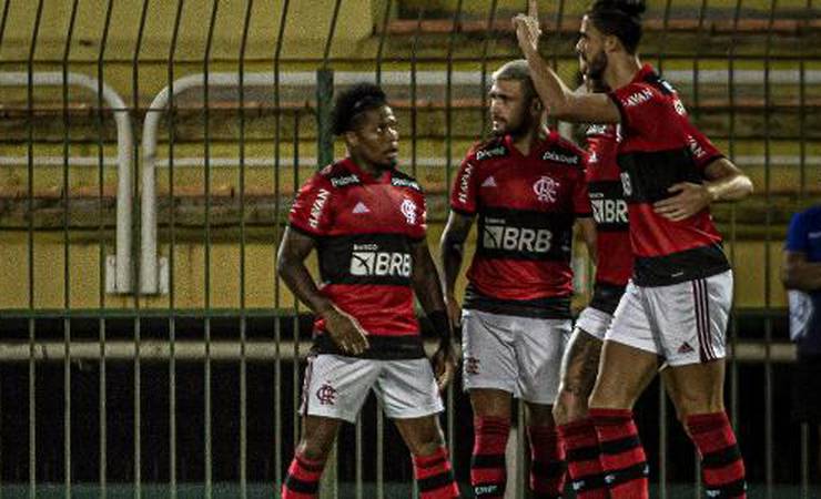 Com gol de falta de Arrascaeta, Flamengo goleia o Nova Iguaçu no Carioca
