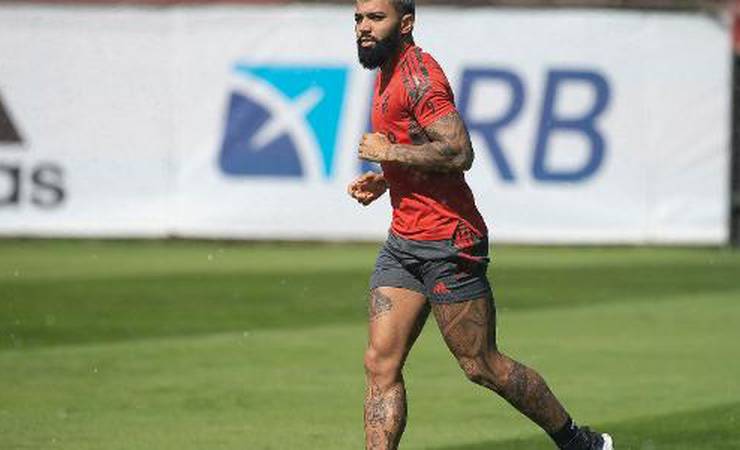 Gabigol sofre com virose e vira desfalque do Fla na estreia do Brasileirão