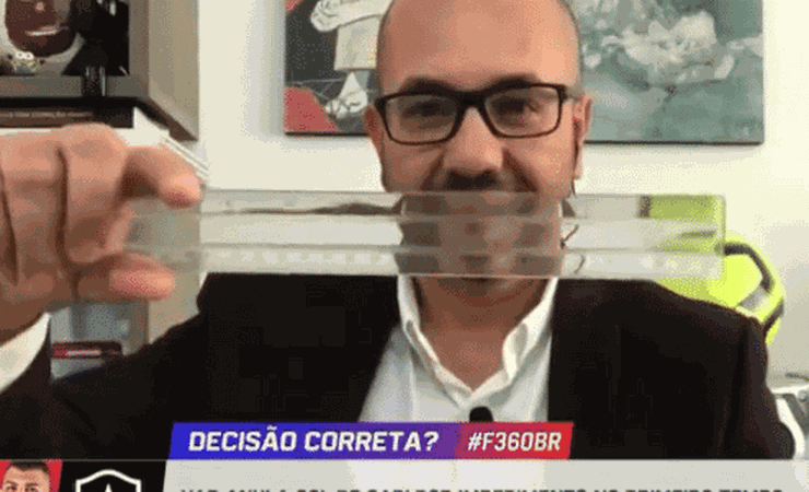 Comentarista da ESPN usa régua para criticar impedimento de Gabigol