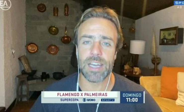 Roger Flores vê Fla com 'melhor 11' e Palmeiras com 'mais opções'
