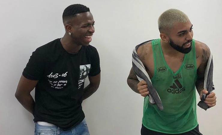 Em dia de decisão, Vinícius Júnior manda recado aos flamenguistas