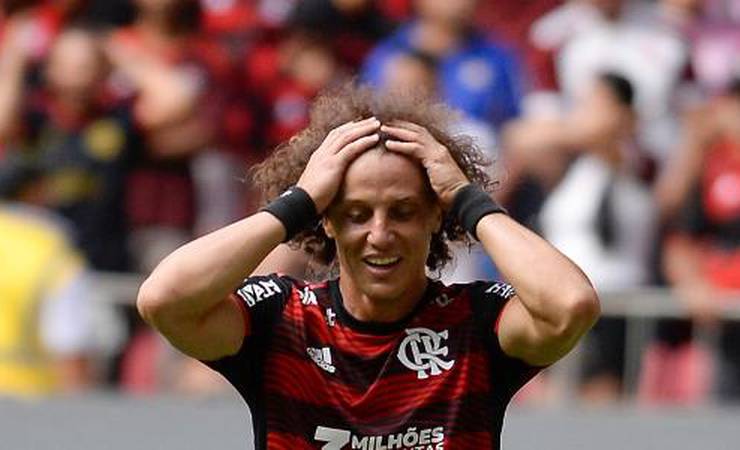 David Luiz lamenta derrota do Fla para o Botafogo: 'Continuar trabalhando'