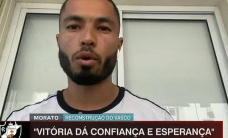 Morato vê comemoração à la Edmundo em momento oportuno: 'Reacender a chama'