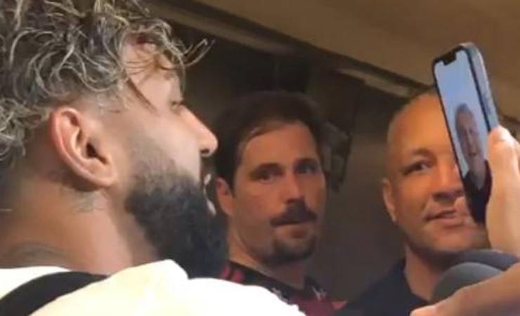 Gabigol faz vídeochamada com Zico após título: 'vem aqui bater o pênalti'