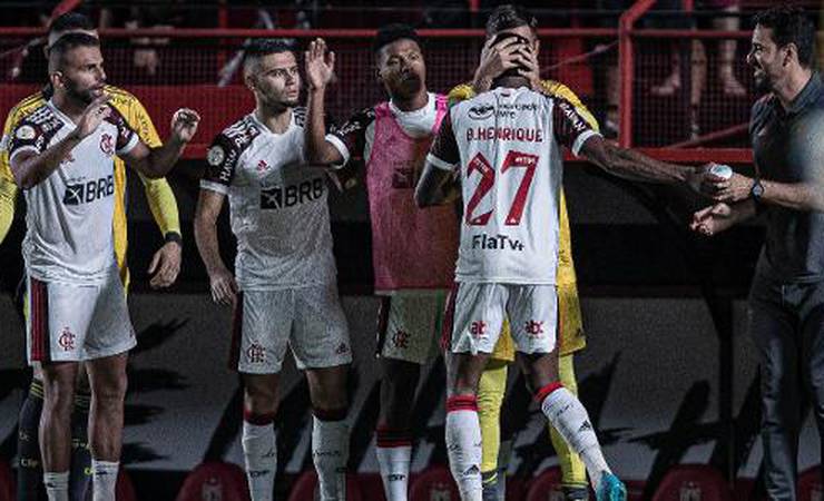 Bruno Henrique fala em jogo difícil e prega respeito a Paulo Sousa no Fla