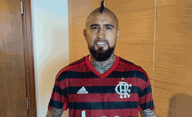 Estrela da Internazionale, Vidal se torna o 'rei da cavada' no Flamengo