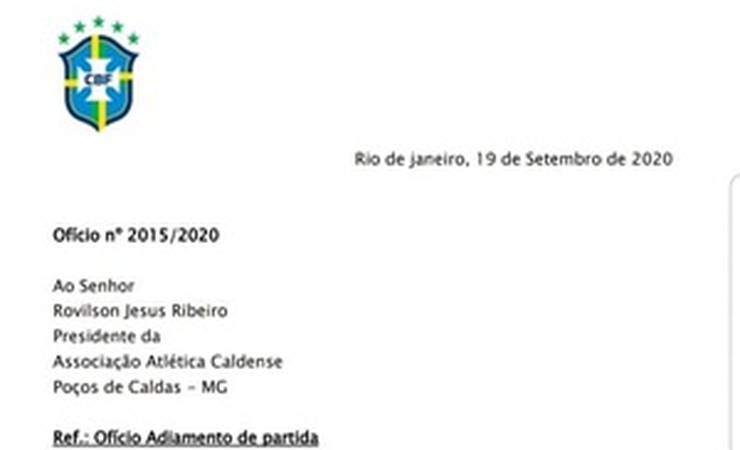 STJD e CBF já negaram adiamento por Covid: "14 atletas são suficiente"