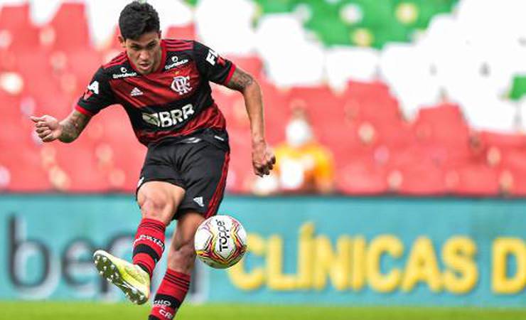 Pedro vê Palmeiras, Grêmio e Galo como maiores rivais do Fla no Brasileiro