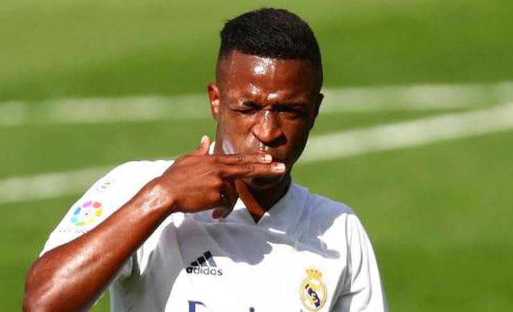 Fla parabeniza atuação de Vini Jr pelo Real Madrid: "Sempre na torcida"