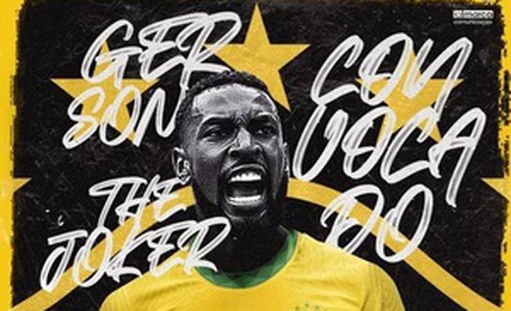 Gerson comemora convocação pela seleção olímpica: 'Orgulho enorme'