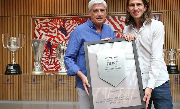 Filipe Luís se despede do Atlético de Madri e pode ser anunciado pelo Fla