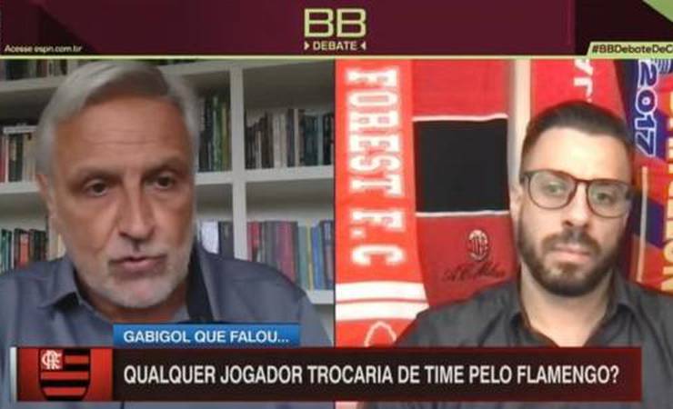 Sormani diz que bi do Palmeiras deve-se a erros do Fla, e irrita Facincani
