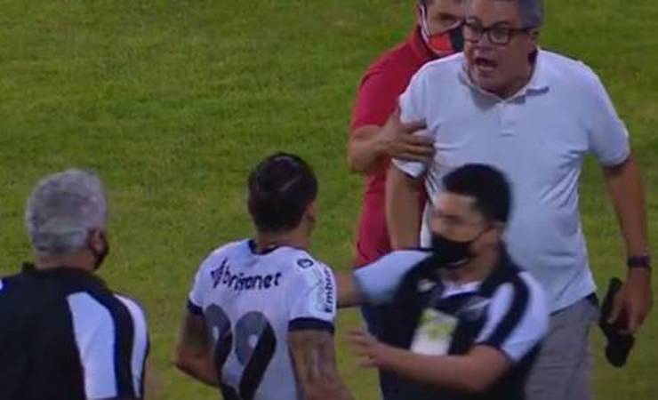 STJD suspende presidente do Vitória após ameaças em jogo contra o Ceará