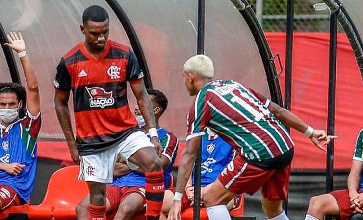 Atleta do Sub-20 do Flamengo provoca após eliminar Flu no Brasileirão