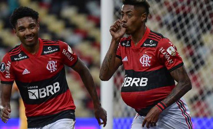 Bruno Henrique faz dois e Flamengo abre vantagem na semi da Libertadores
