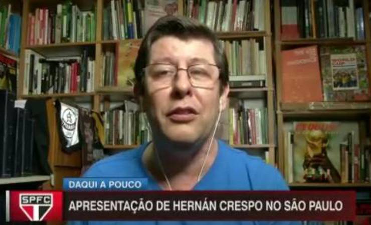 'Crespo é um misto de Rogério Ceni e Abel Ferreira', diz Celso Unzelte