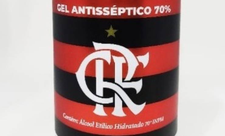 Coronavírus: Flamengo prepara lançamento de linha de álcool em gel