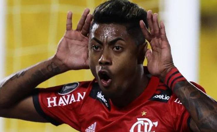 Bruno Henrique marcou nos quatro jogos das semi de 2019 e 2021 na Liberta