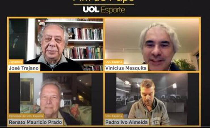 Juca, Trajano e RMP analisarão rodada do Brasileiro na Live "Fim de Papo"