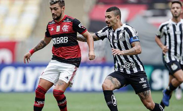 Santos x Flamengo: onde assistir, escalações, desfalques e arbitragem